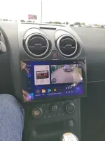 Магнитола для Nissan Qashqai J10 2006-2013, Dualis - RedPower 030 Android 10, Быстрая, QLED+2K, CarPlay, SIM-слот
