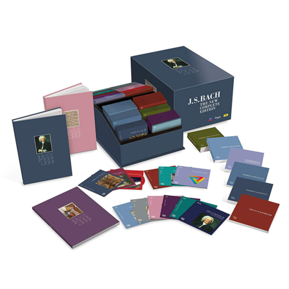 Сборник / Bach 333 - The New Complete Edition (Limited Edition)(222CD+DVD)