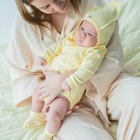 Боди-кимоно с длинным рукавом "Дюшес" 0-3 м