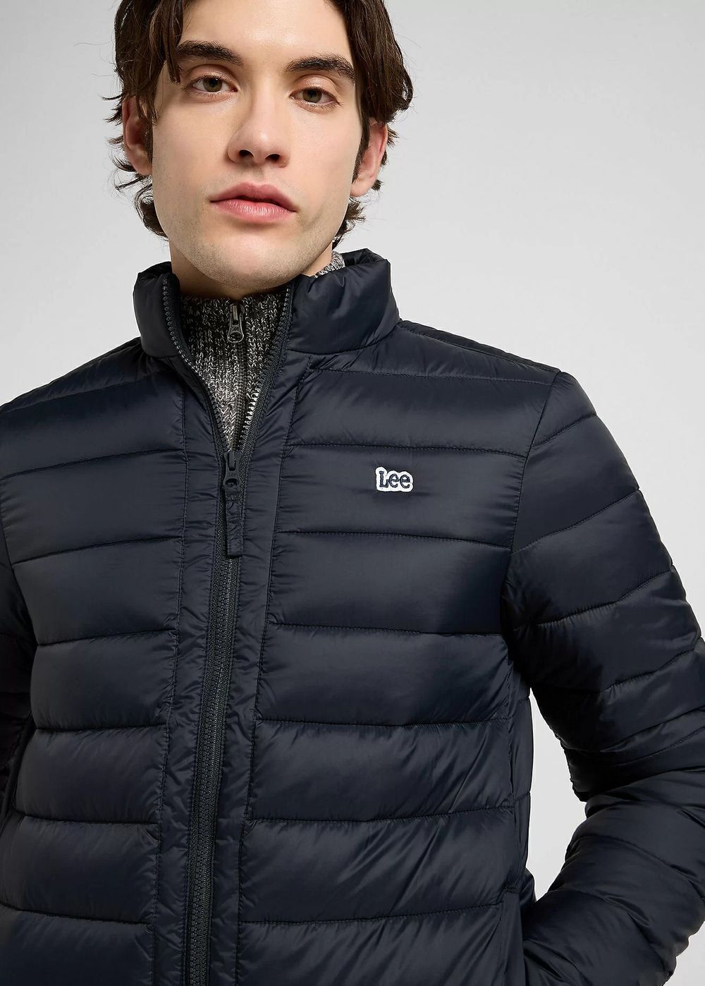 Куртка утепленная мужская LEE STAND COLLAR PUFFER