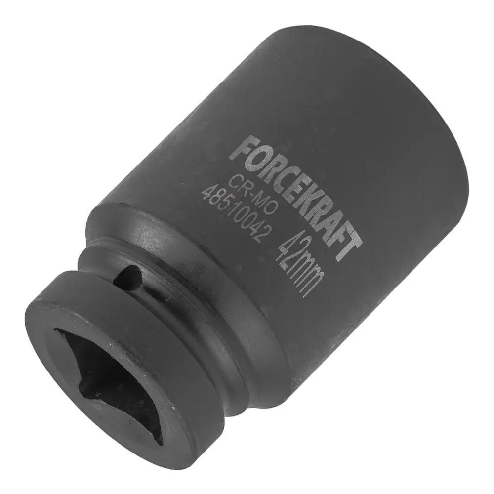 Головка ударная глубокая 1'', 42мм (6гр.) FORCEKRAFT FK-48510042