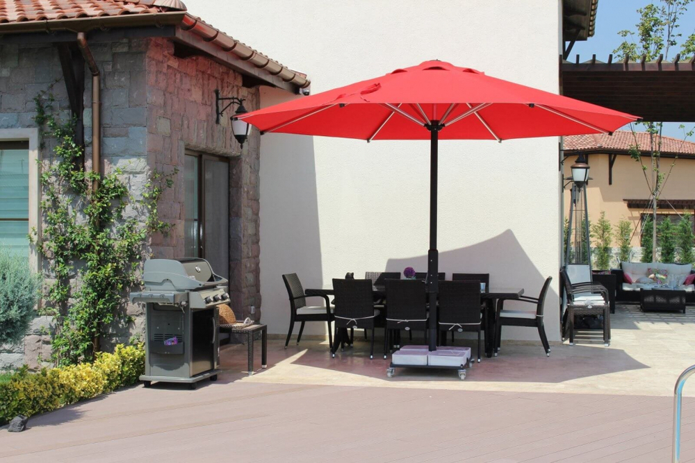 Зонт профессиональный Ø3 м Theumbrela Semsiye Evi Lux Telescopic