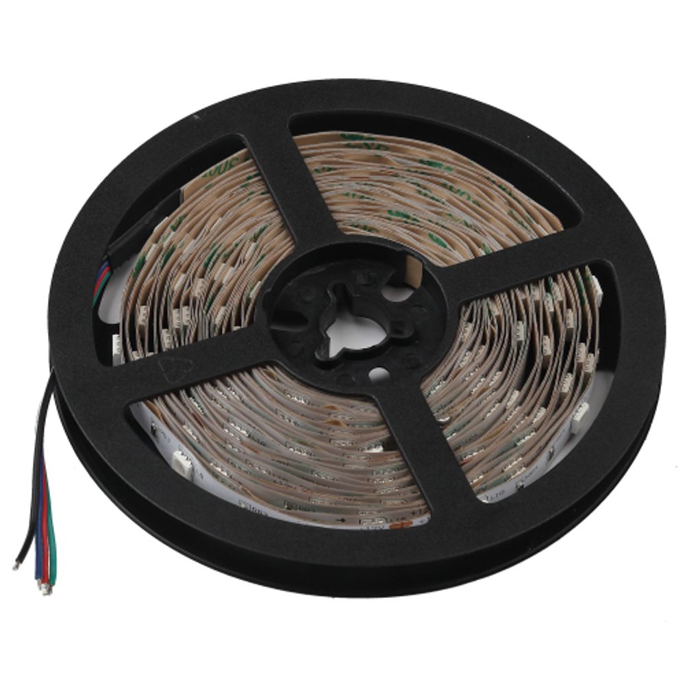 Светодиодная лента ЭРА LS5050-7,2-30-12-RGB-IP20-1 year-5m многоцветная 1 год | Светодиодные ленты 12В 1 год
