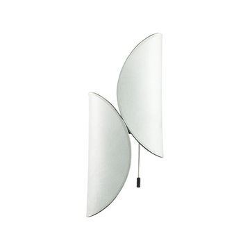 Настенный светильник 2*G9 7067/2W черный/белый Silk Odeon Light