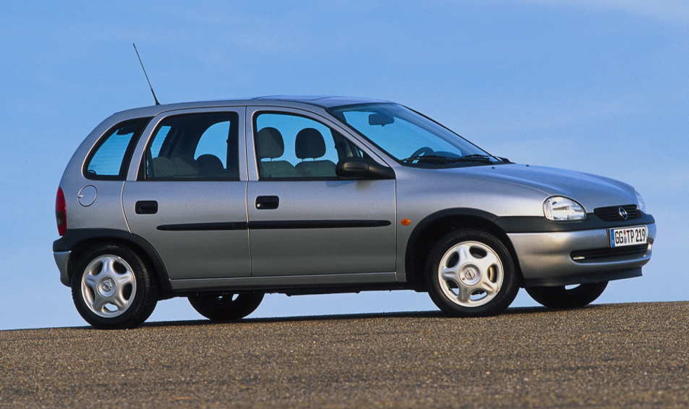 Порог правый Opel Corsa B 1992-2000 (1мм)