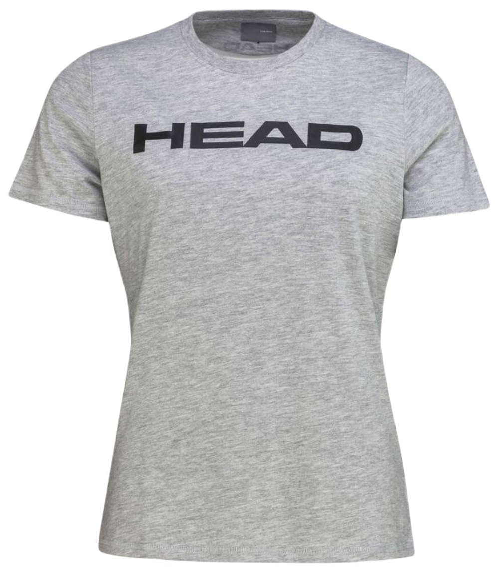 Женская теннисная футболка Head Club Lucy - grey melange