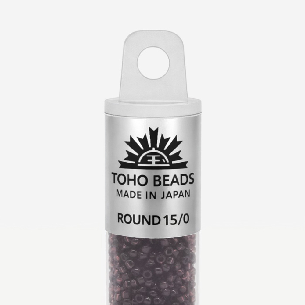 Японский бисер TOHO Round 15/0 (№6C), прозрачный
