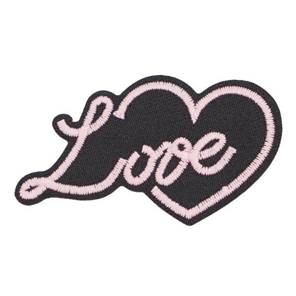 Аппликация термоклеевая светящаяся в темноте Love 2, Hobby&Pro