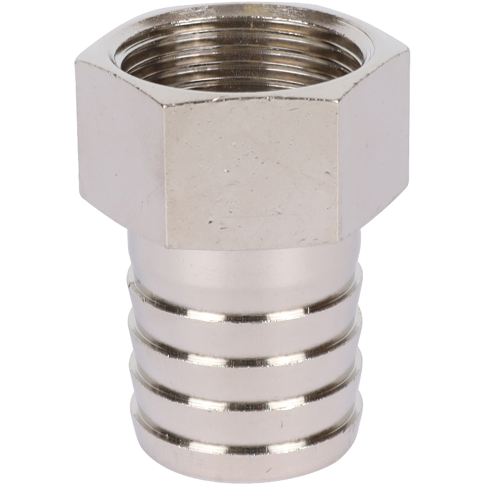 Штуцер STOUT никелированный 3/4"x25 мм ВР