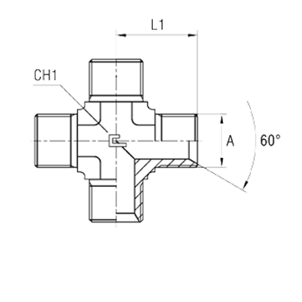 Соединение PX BSP 3/4