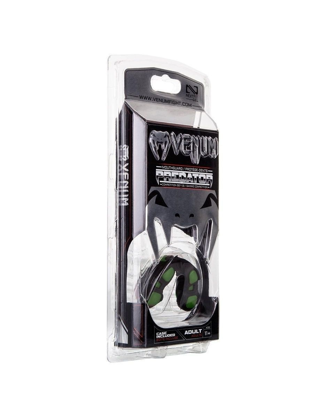 Капа боксерская Venum Predator Black/Green