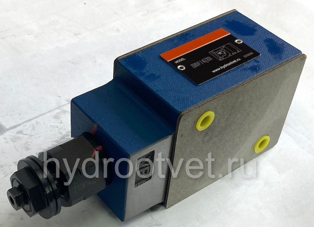 ZDB10VP2-4X/200V - Предохранительный клапан Ду 10 модульного монтажа, давление регулировки 200 бар, в каналах P → T