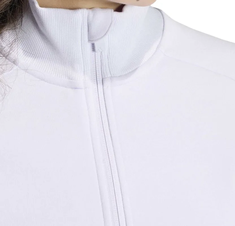Женская Кофта теннисная Adidas Soft Lux Slim Track Top - frozen purple