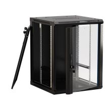 Шкаф настенный 12U Hyperline TWB-1245-GP-RAL9004