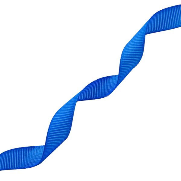 Лента репсовая (в рубчик) 12.0 мм, 155 василек, уп.18,28 м
