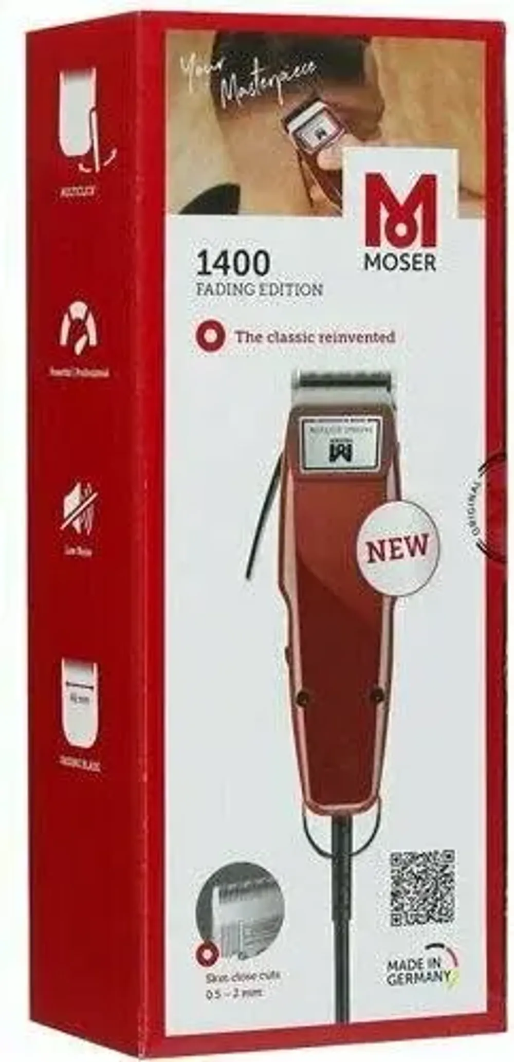 Машинка Moser 1400 Fading Edition Bordeaux (1406-0002) - 9