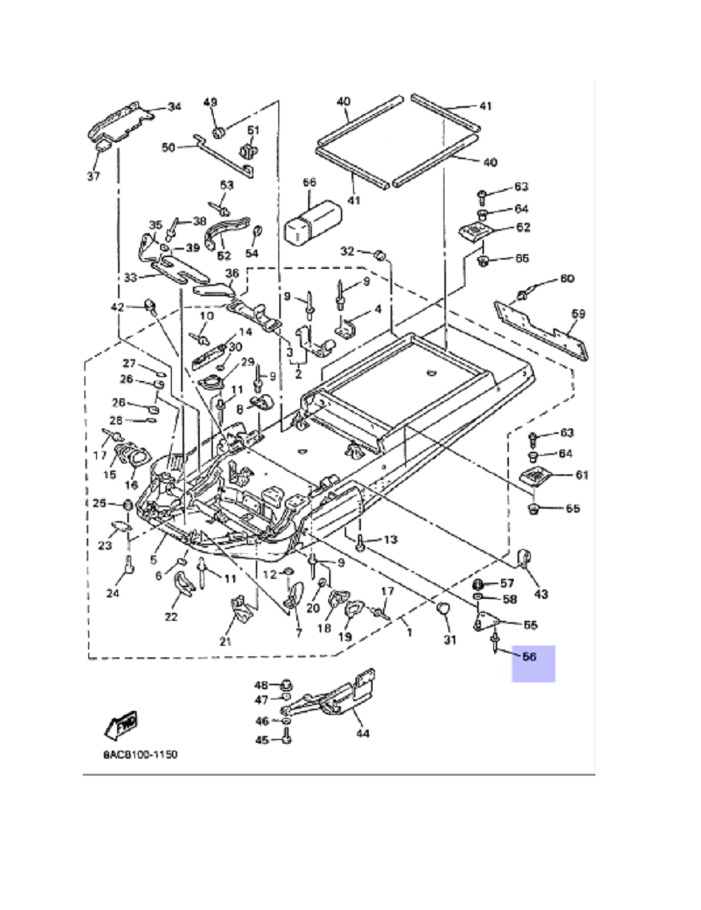 Заклёпка Yamaha 902674718600
