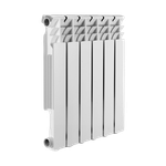 Радиатор алюминиевый SMART Install Easy One 500 (565x78x76мм) 4 секции 556вт.