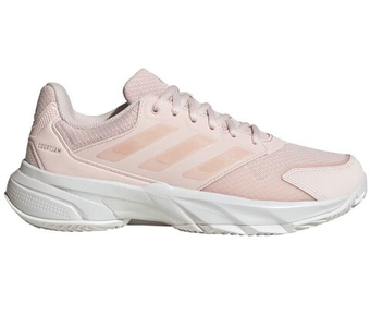 Женские Кроссовки теннисные Adidas CourtJam Control 3 W Clay - pink/white
