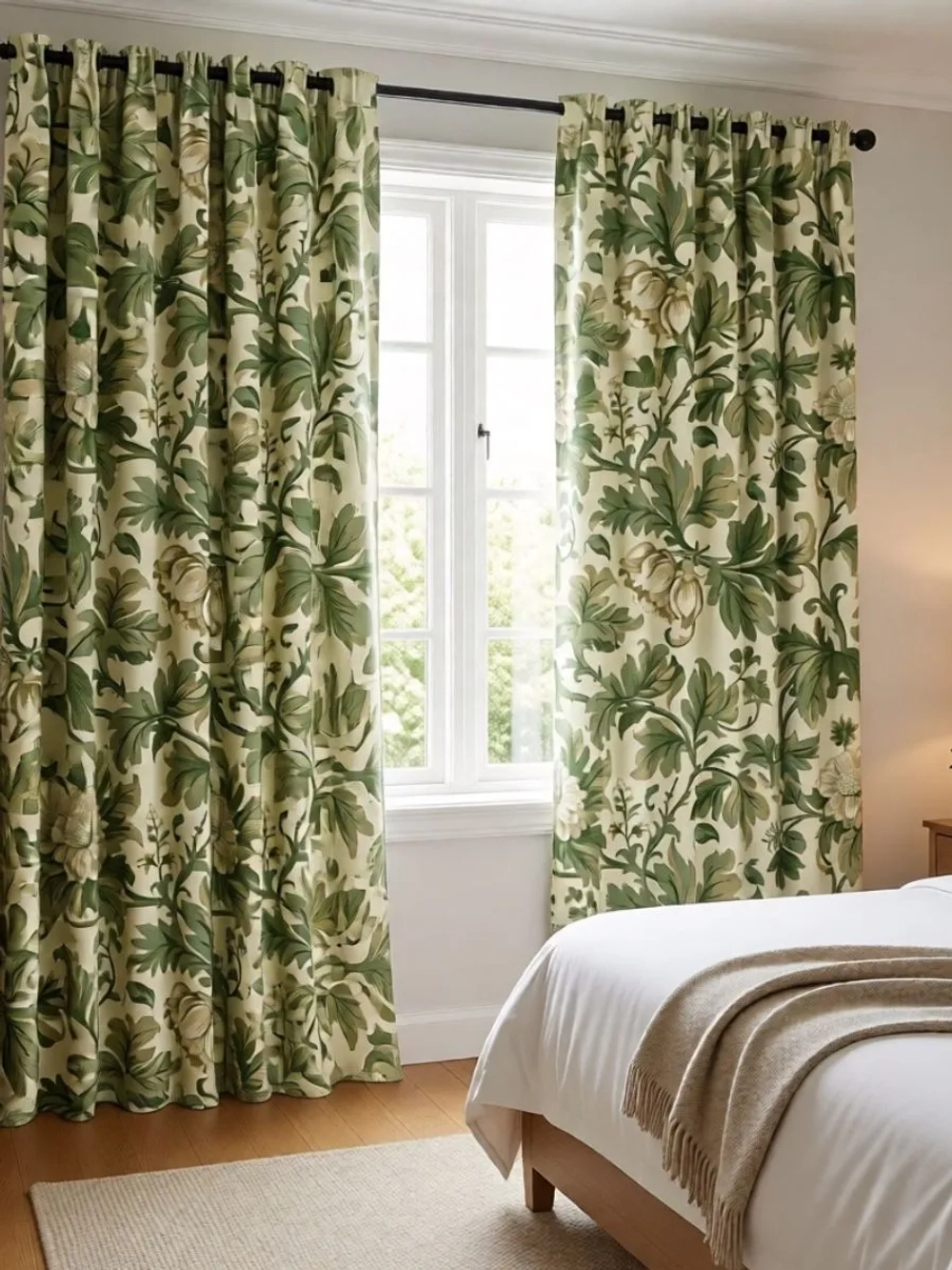 Ткань блэкаут Моррис белый цвет 2 метра