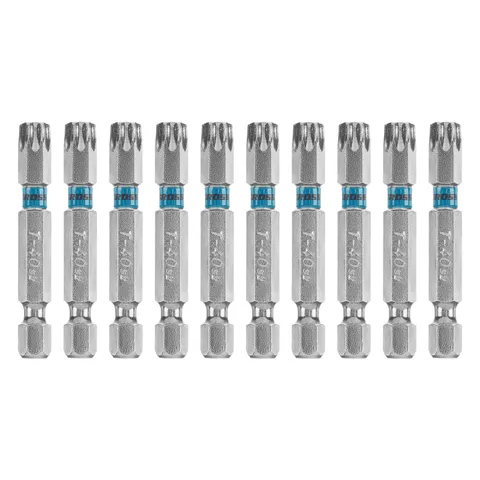 Бита Torx 40 х 50, сталь S2, 10 шт. Gross
