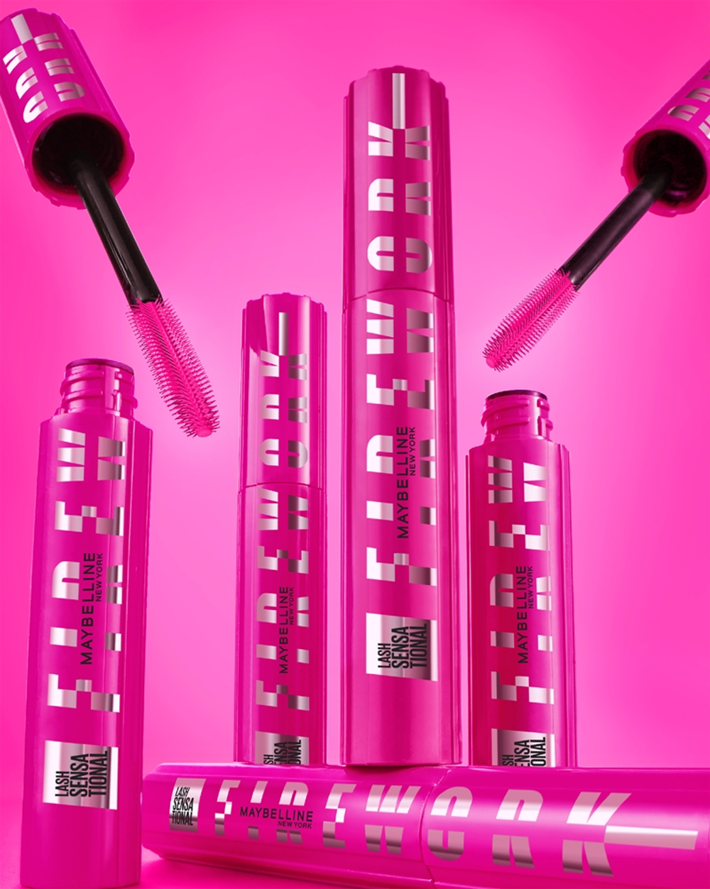 MAYBELLINE NEW YORK Lash Sensational Firework - Тушь для ресниц, утолщающая оттенок Black, 10 ml
