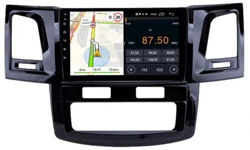 Магнитола для Toyota HiLux 2011-2015 - Parafar PF062FHD на Android 13, CarPlay, 4G SIM-слот
