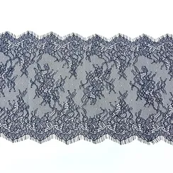 Кружево реснички темно-синее (23*300 см)