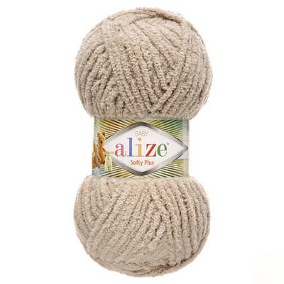 Пряжа Alize (Ализе) Softy Plus / уп.5 мот. по 100 г, 120м, 115 лунный луч A