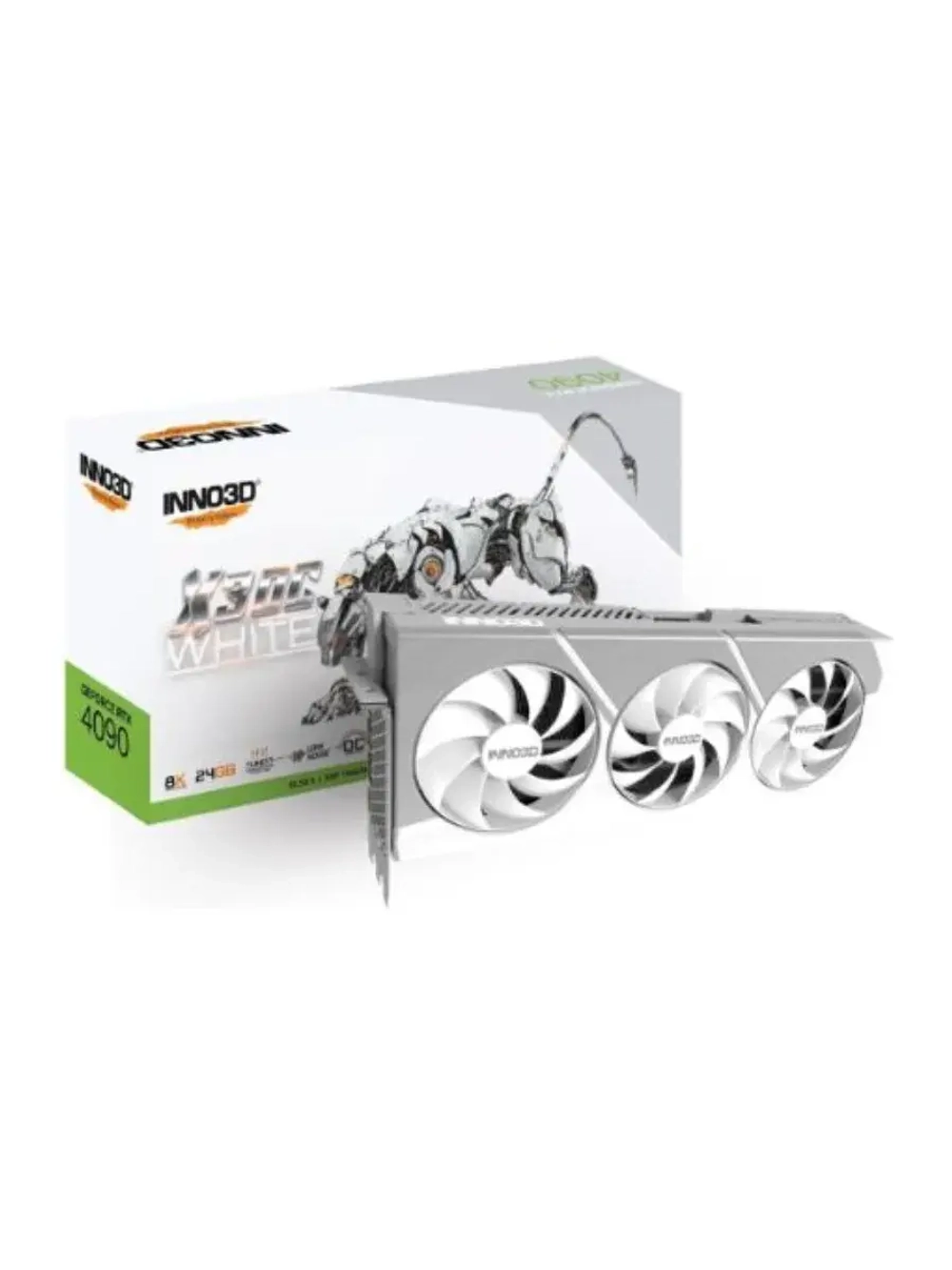 Видеокарта GeForce RTX 4090 X3 OC WHITE 24 ГБ
