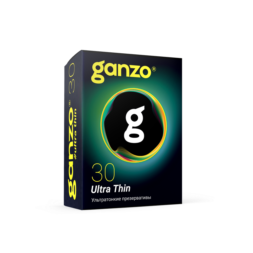 Презервативы Ganzo Ультратонкие Ultra Thin 30шт 6761GZ