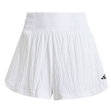 Женские Шорты теннисные Adidas Wow Tennis Pro Seersucker - белый