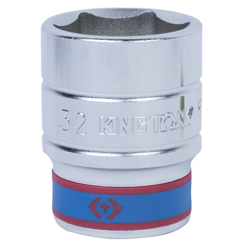 Головка торцевая стандартная шестигранная 3/4", 32 мм KING TONY 633532M