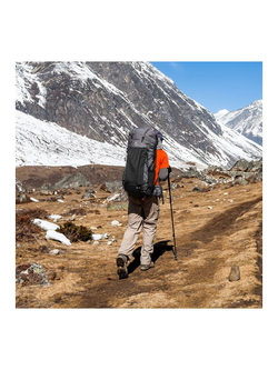 Рюкзак туристический Naturehike 60+5 л, черный