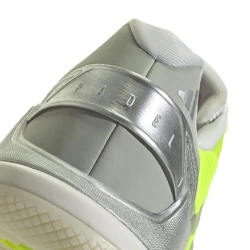 Женские кроссовки для padel Adidas Crazyquick Lightstrike Padel W - lucid lemon/silver metallic/wonder silver