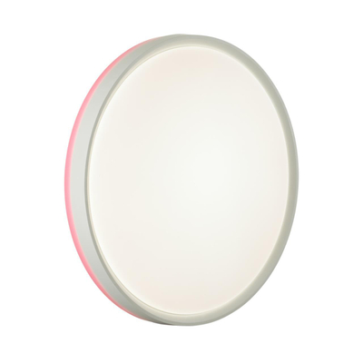 7708/DL COLOR SN 154 Светильник пластик/белый/розовый LED 48Вт 4000К D420 IP43 KEZO PINK