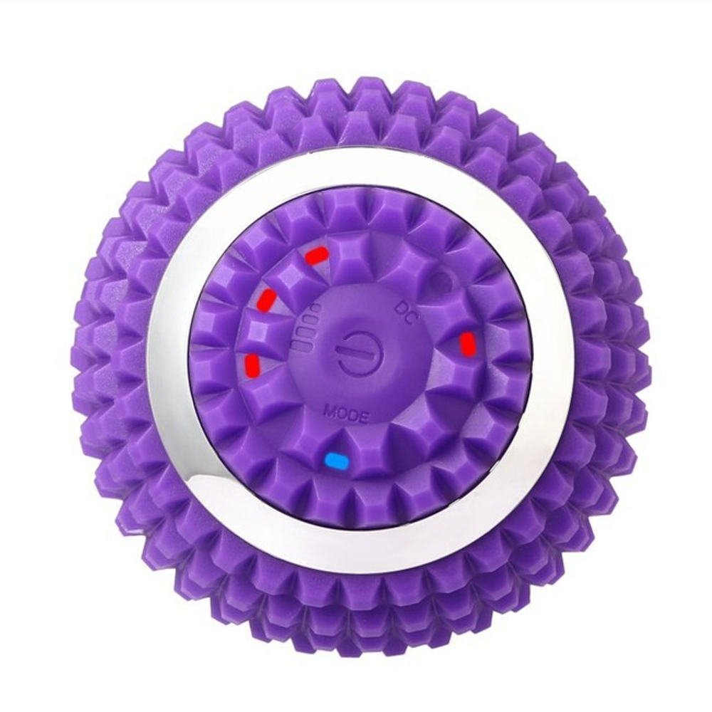 Yoga Massage Ball шар с вибрацией для массажа (3 режима ) (Цвет: фиолетовый)