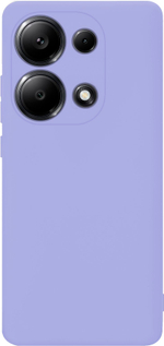 Мягкий Soft Touch чехол из силикона для XIAOMI POCO M6 PRO 4G / REDMI NOTE 13 PRO 4G с бархатной подкладкой