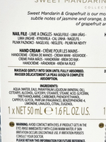Набор для рук Baylis & Harding с ароматом цитрусовых, соль, крем, пилочка, 70г/50мл/1шт