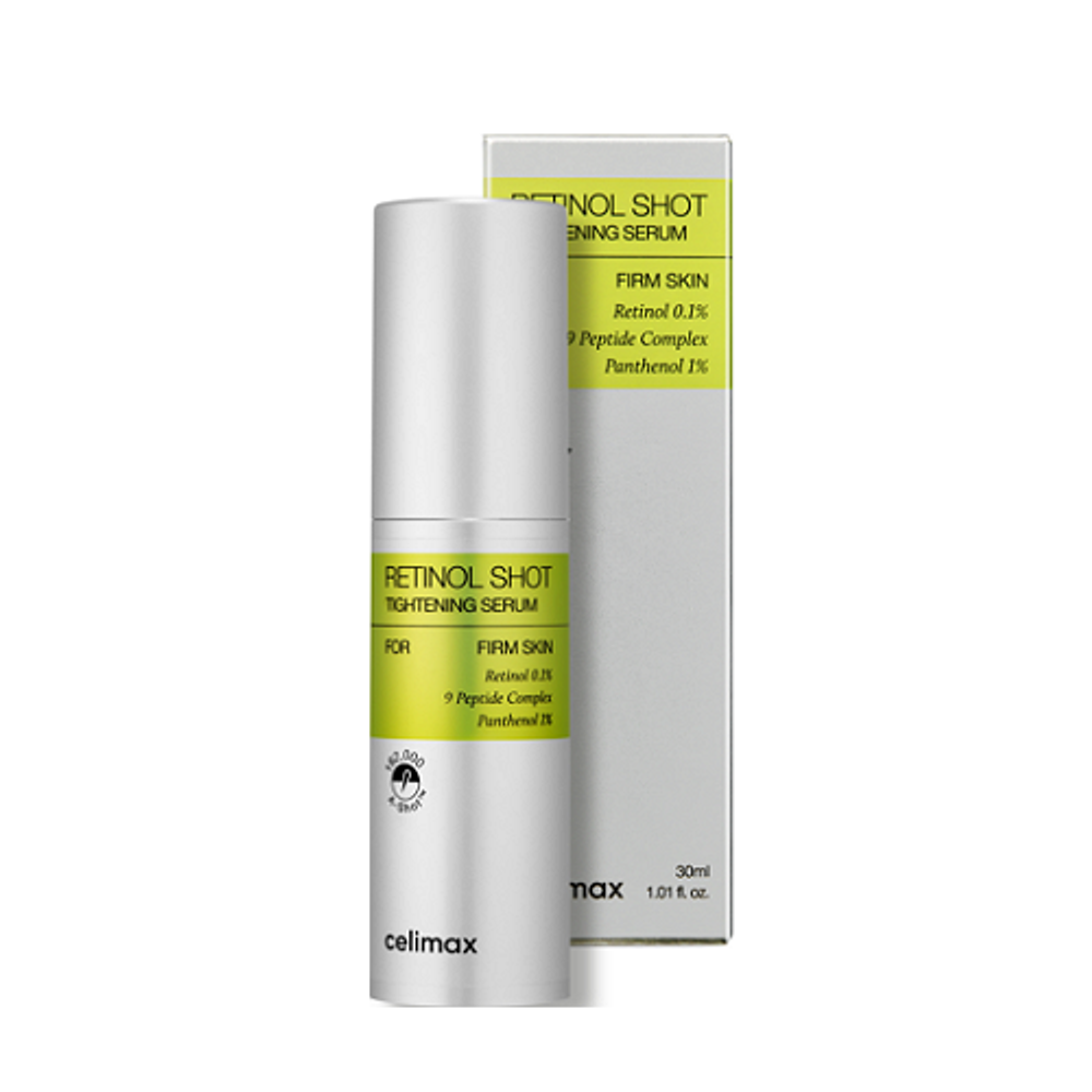 Подтягивающая сыворотка с ретинолом и микроиглами Celimax The Vita-A Retinol Shot Tightening Serum