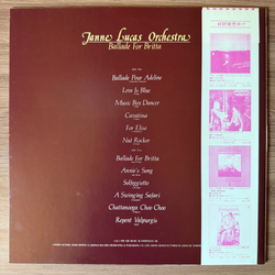 Виниловая пластинка Janne Lucas Orchestra ‎– Ballade For Britta LP
