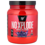 BSN, NO-XPLODE®, Legendary Pre-Workout, предтренировочный комплекс, со вкусом винограда, 1,11 кг (2,45 фунта)
