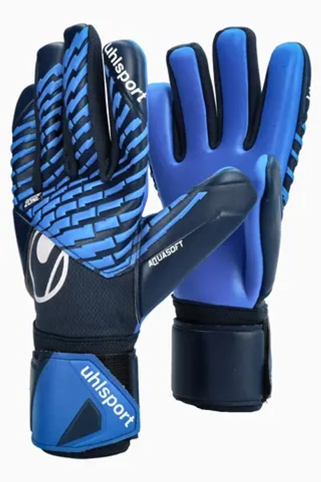 Вратарские перчатки Uhlsport Fangmaschine Aquasoft HN - синий