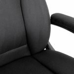 Кресло BRABIX PREMIUM "Adagio EX-551", ткань, пятилучие металл, черное, 532938