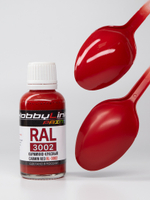 Краска лаковая HobbyLink RAL-3002 Карминно-красный RL-3002