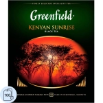Чай чёрный Greenfield Kenyan Sunrise 100 пакетиков
