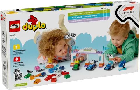 Конструктор LEGO Duplo 10445 Гоночные машины и пилоты команды F1