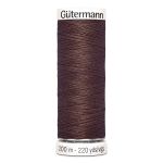 Нитки универсальные Gutermann Sew-all 100 (200 метров), 5 кат. | 446 сигнальный коричневый