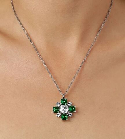 Колье Dyrberg Kern SASSI SS EMERALD GREEN 430065