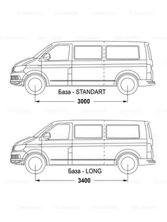 Шланги заднего кондиционера Volkswagen T5 (комплект с испарителем)